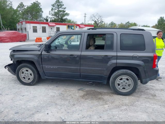 1C4NJPBA4GD526703 Jeep Patriot Sport