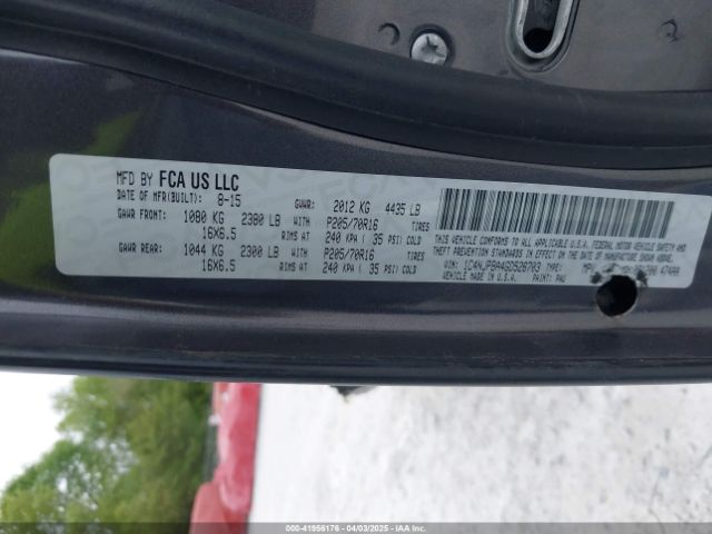 1C4NJPBA4GD526703 Jeep Patriot Sport