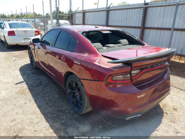2C3CDXBG7JH227000 Dodge Charger Sxt Rwd