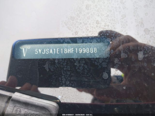 2017 TESLA MODEL S 5YJSA1E18HF199888 Photo 8