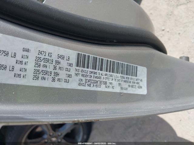 3C4PDCGG0KT857688 Dodge Journey Crossroad