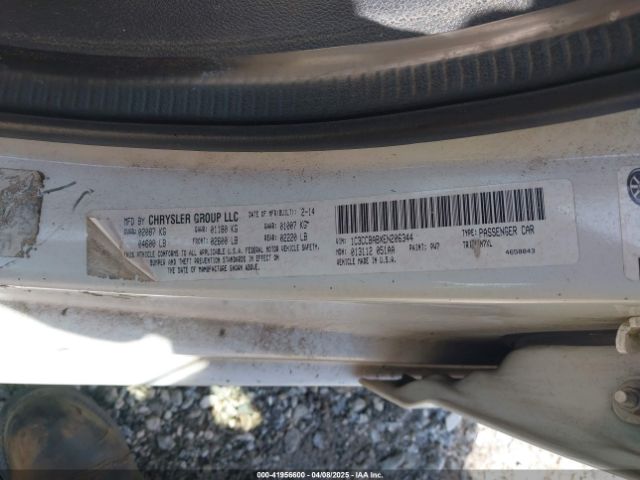 1C3CCBABXEN206344 Chrysler 200 LX