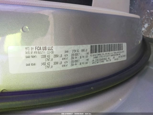 2017 CHRYSLER PACIFICA 2C4RC1BG4HR635433 Photo 8