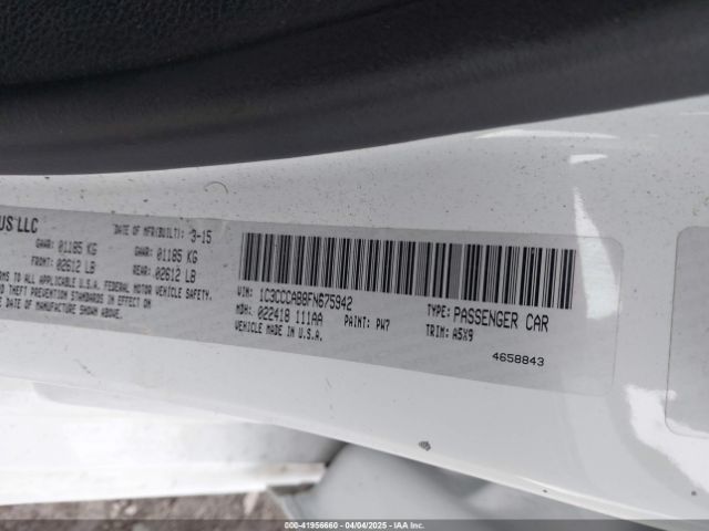 2015 CHRYSLER 200 1C3CCCAB8FN675942 Photo 8