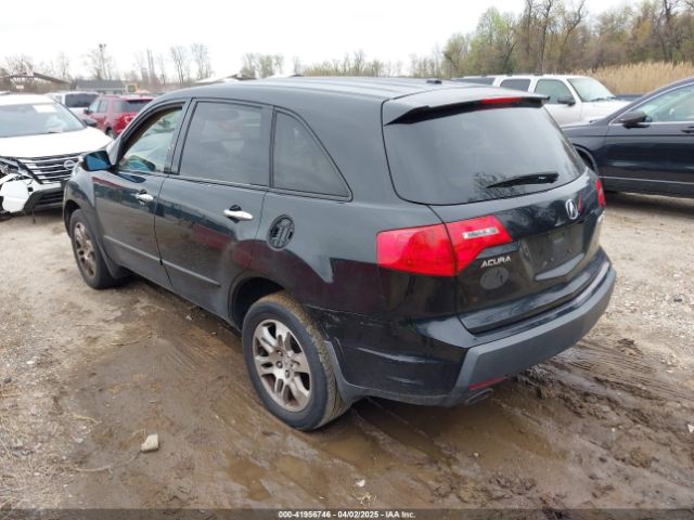 2009 ACURA MDX 2HNYD28649H505165 Photo 2