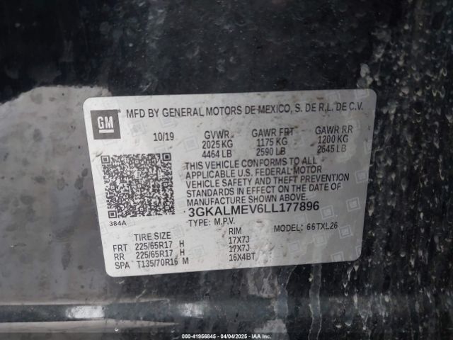 2020 GMC TERRAIN 3GKALMEV6LL177896 Photo 8