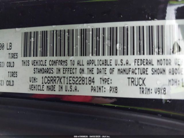 1C6RR7KT1ES228184 RAM 1500 Express