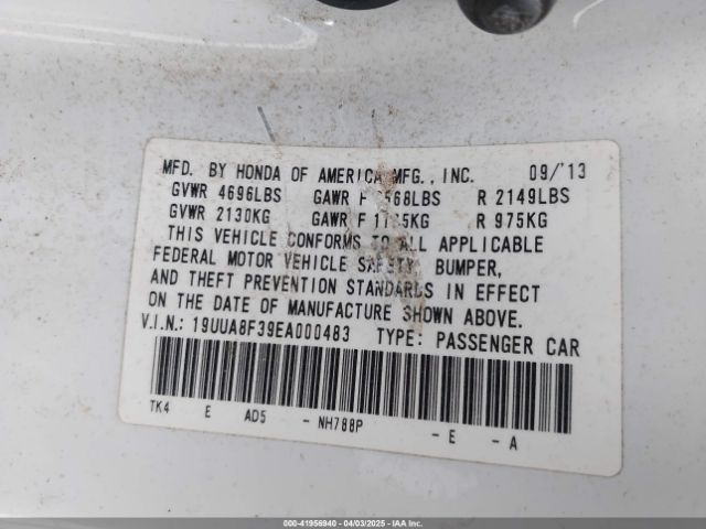 19UUA8F39EA000483 Acura Tl 3.5 Special Edition