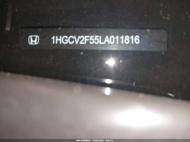 1HGCV2F55LA011816 Honda Accord Ex-l 2.0t