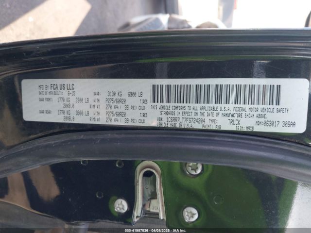 1C6RR7LT7FS724204 RAM 1500 Big Horn
