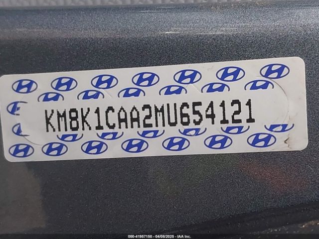 2021 HYUNDAI KONA KM8K1CAA2MU654121 Photo 8