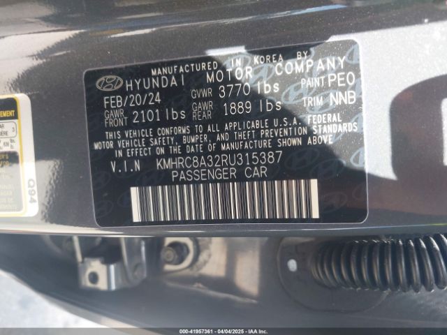 KMHRC8A32RU315387 Hyundai Venue Limited