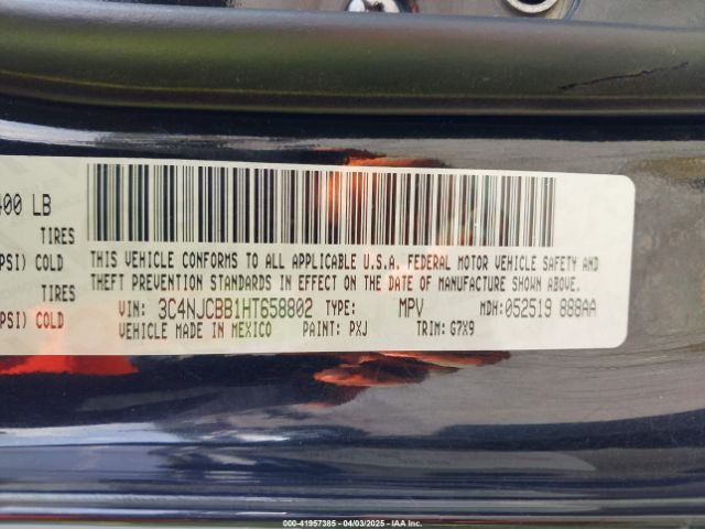 2017 JEEP NEW COMPASS 3C4NJCBB1HT658802 Photo 8