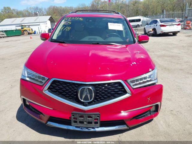 5J8YD4H90JL006920 Acura Mdx Advance   Entertainment Pkgs