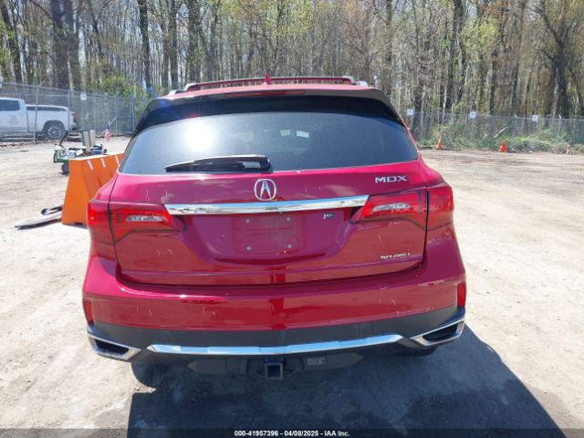 5J8YD4H90JL006920 Acura Mdx Advance   Entertainment Pkgs