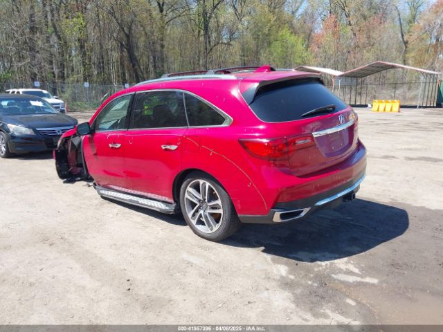 5J8YD4H90JL006920 Acura Mdx Advance   Entertainment Pkgs