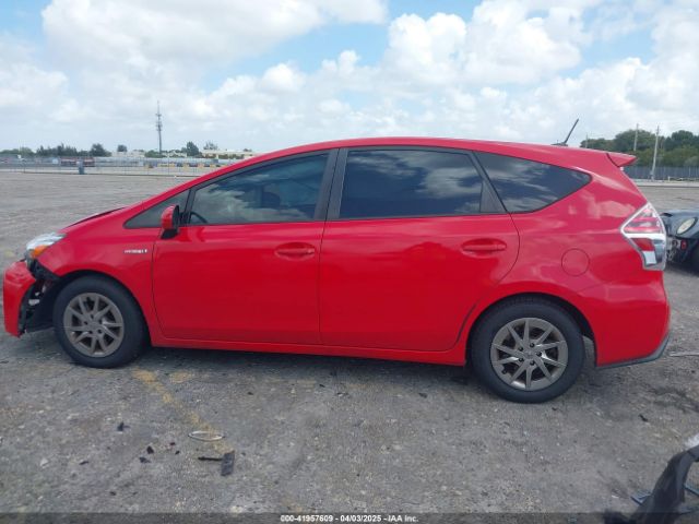 JTDZN3EU8FJ020702 Toyota Prius V Four