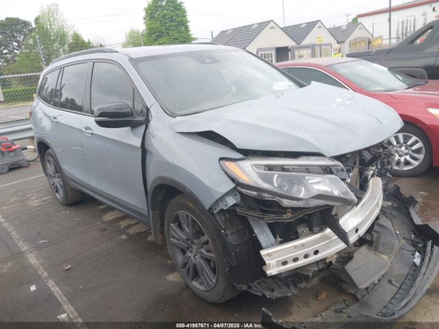 5FNYF6H39NB103106 Honda Pilot Awd Sport