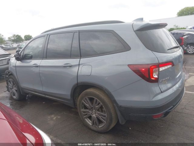 5FNYF6H39NB103106 Honda Pilot Awd Sport