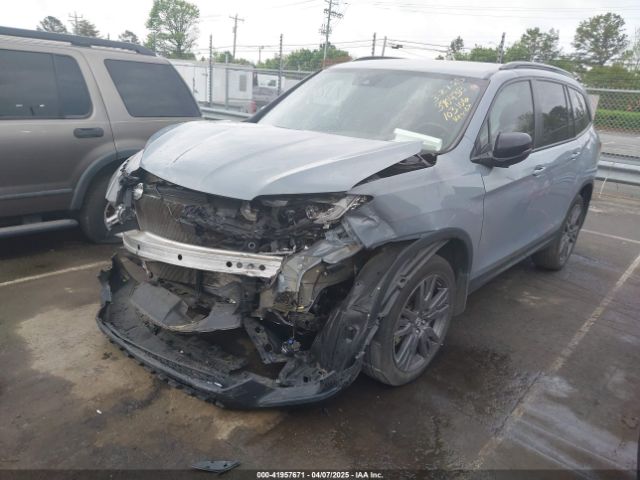 5FNYF6H39NB103106 Honda Pilot Awd Sport