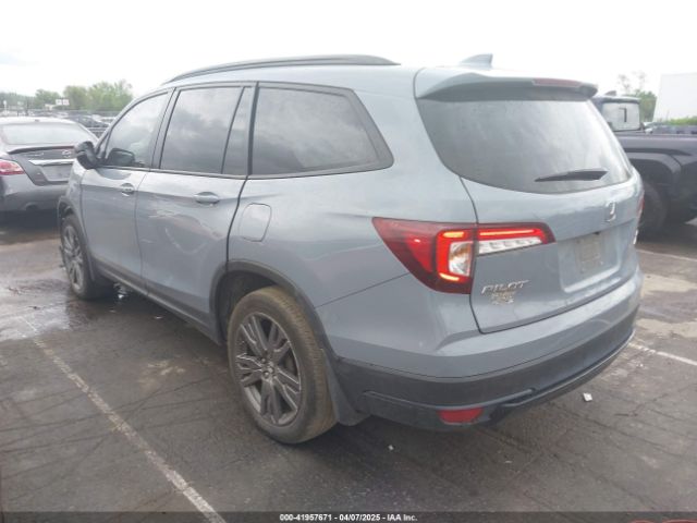 5FNYF6H39NB103106 Honda Pilot Awd Sport