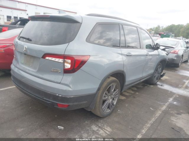 5FNYF6H39NB103106 Honda Pilot Awd Sport