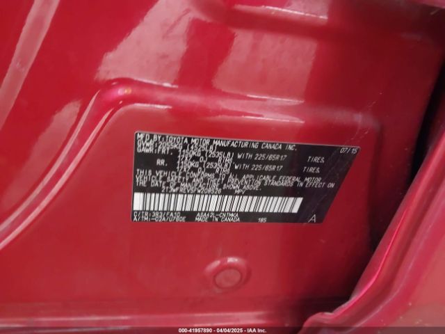 2T3WFREV5FW208526 Toyota Rav4 Xle