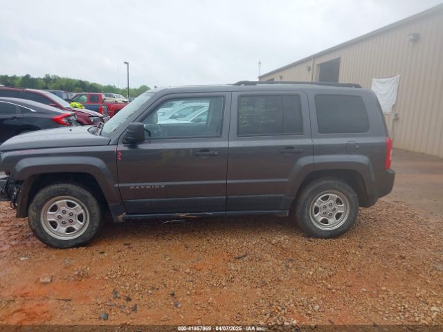 1C4NJPBA0HD157503 Jeep Patriot Sport Fwd