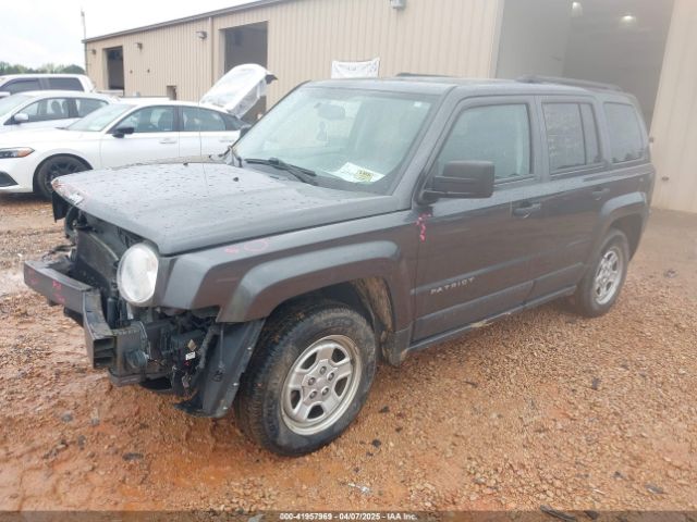 1C4NJPBA0HD157503 Jeep Patriot Sport Fwd