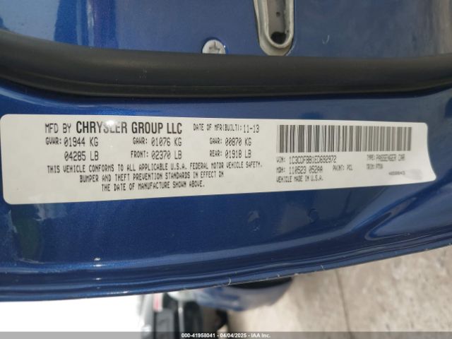1C3CDFBB1ED692972 Dodge DART SXT