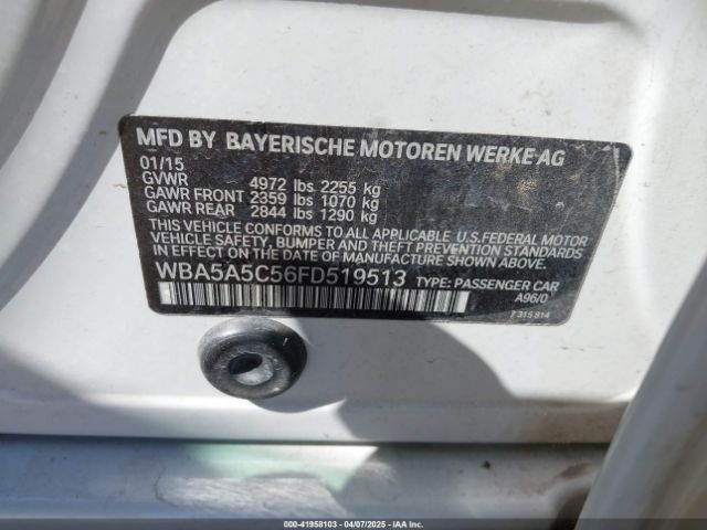 WBA5A5C56FD519513 BMW 528I