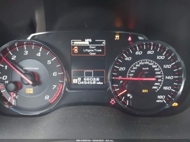 JF1VA1A63L9819201 Subaru WRX