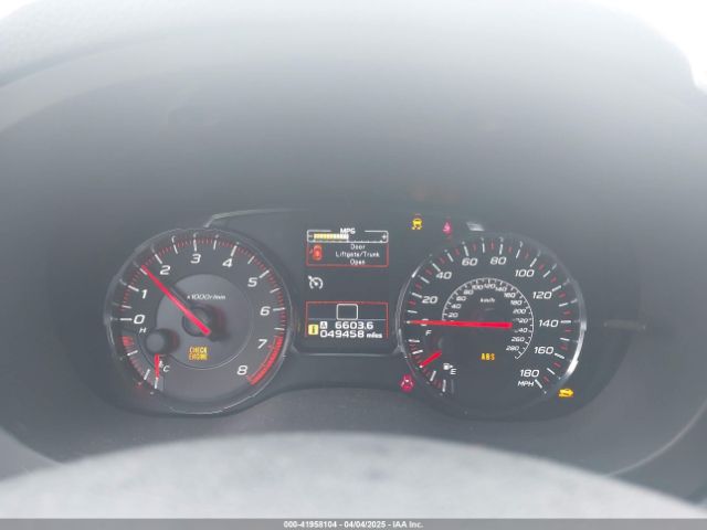JF1VA1A63L9819201 Subaru WRX