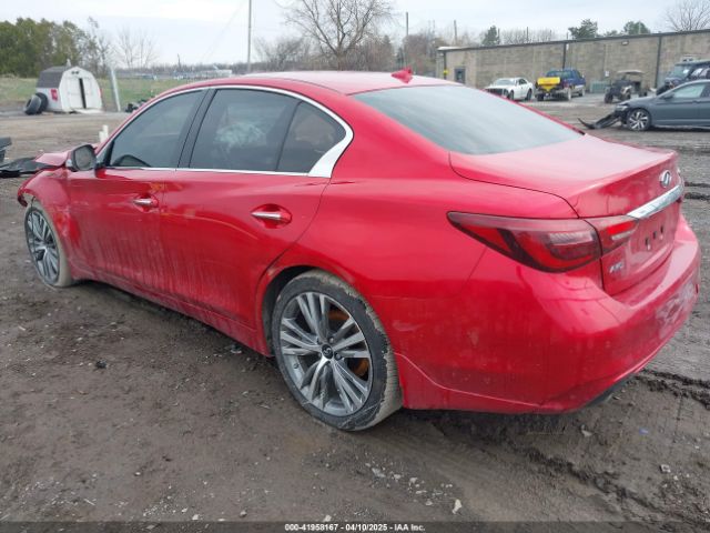 JN1EV7CR4MM751761 Infiniti Q50 Sensory Awd