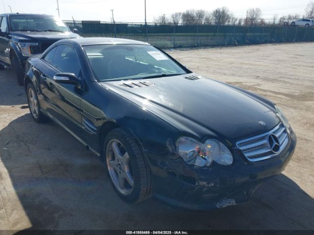 2005 MERCEDES-BENZ SL 55 AMG WDBSK74F35F103586