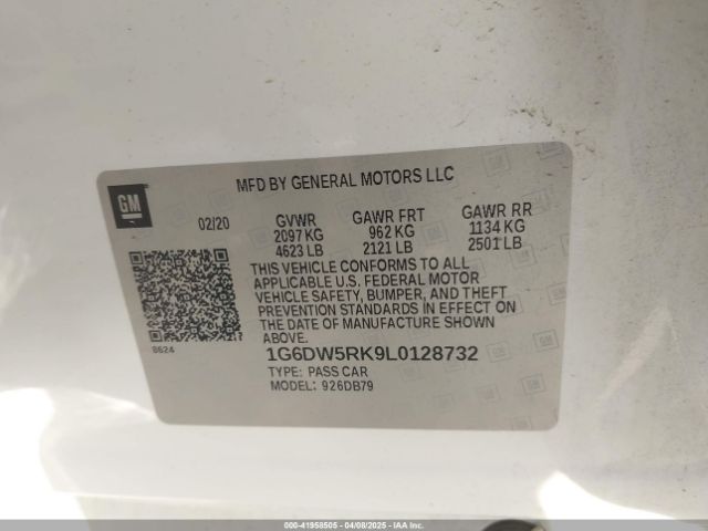 1G6DW5RK9L0128732 Cadillac CT5 LUXURY