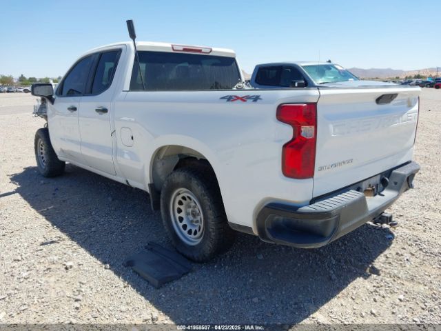 1GCRYAEF4MZ324783 Chevrolet Silverado 1500 4wd Double Cab Standard Bed Wt