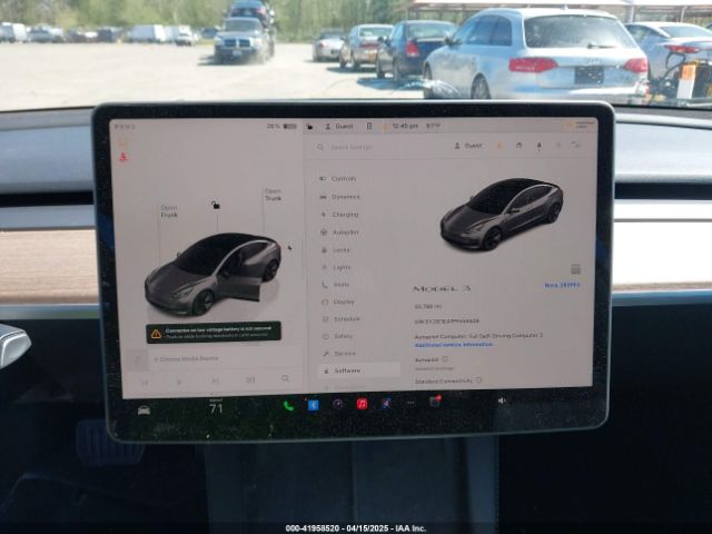 5YJ3E1EA1PF558926 Tesla Model 3 Rear-wheel Drive