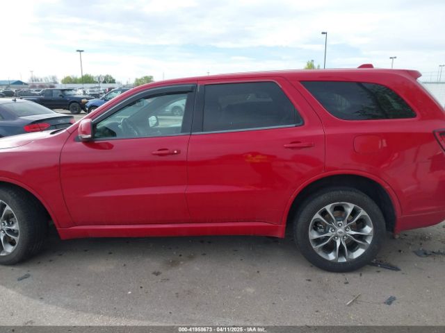 1C4RDJDG2KC744144 Dodge Durango Gt Plus Awd