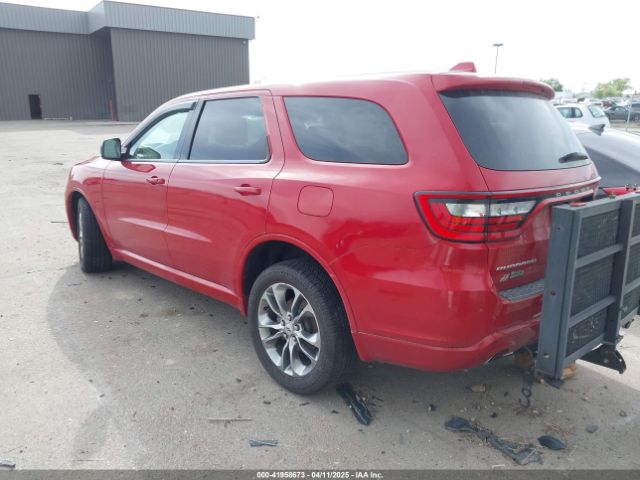1C4RDJDG2KC744144 Dodge Durango Gt Plus Awd