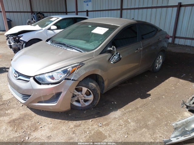 5NPDH4AE8FH603186 Hyundai ELANTRA SE