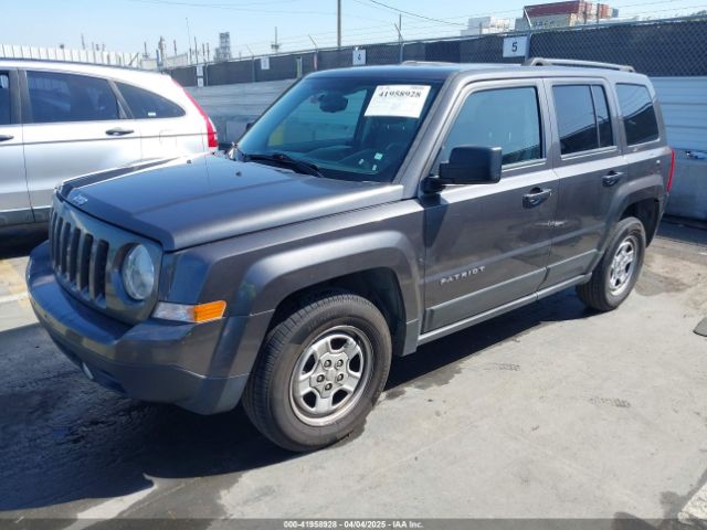 1C4NJPBA3GD814891 Jeep Patriot Sport