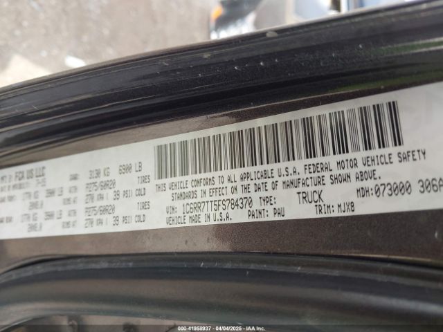 1C6RR7TT5FS784370 RAM 1500 Big Horn