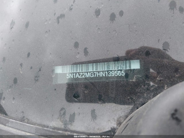 5N1AZ2MG7HN139565 Nissan MURANO SL