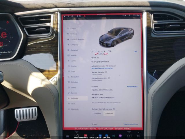 5YJSA1E42FF108878 Tesla Model S 85d/p85d