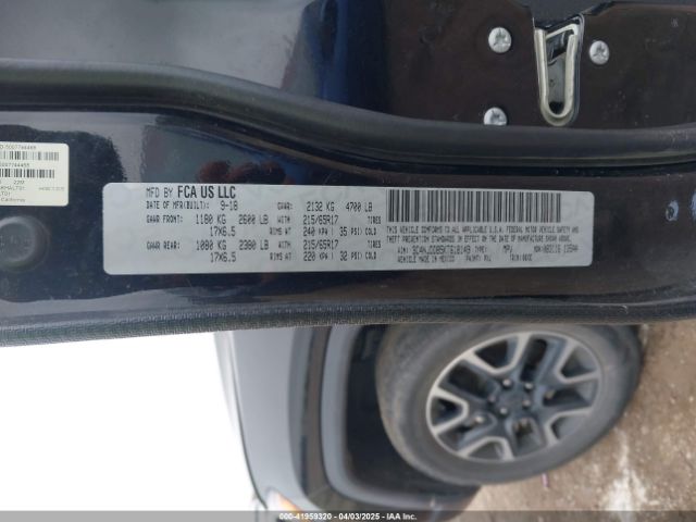3C4NJDDB5KT618149 Jeep Compass Trailhawk 4x4