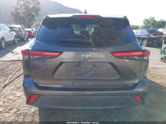 5TDZZRAH5MS516525 Toyota Highlander Le