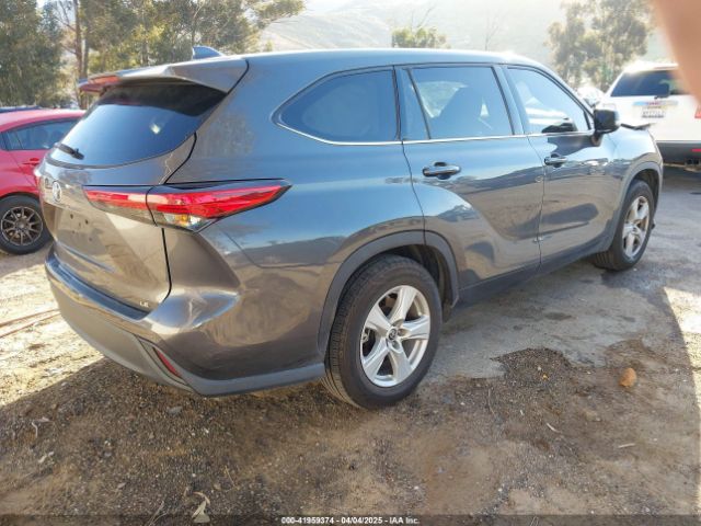5TDZZRAH5MS516525 Toyota Highlander Le