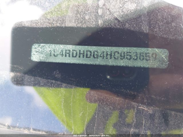 1C4RDHDG4HC953659 Dodge Durango Gt Rwd