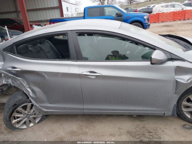 KMHDH4AE8FU354020 Hyundai ELANTRA SE